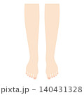 きれいな脚のイラスト 140431328