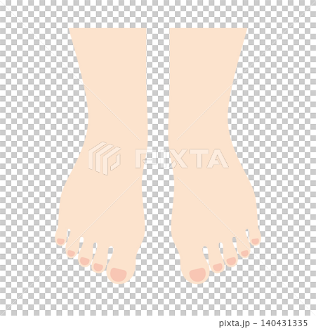 barefoot illustration barefoot illustration 140431335