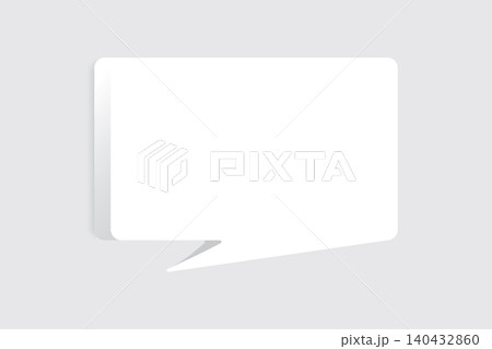 Speech bubble blank frame, text quote box, message Speech bubble blank frame, text quote box, message 140432860