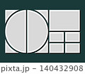 Template collage of seven frames, images, photo 140432908