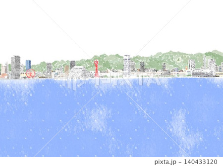 神戸(水彩)海 神戸(水彩)海 140433120