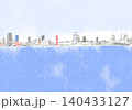 神戸ランドマーク(水彩)海 140433127