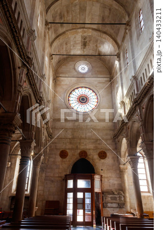 Interior of the Cathedral of St. James in Sibenik, Croatia. UNESCO world heritage site Interior of the Cathedral of St. James in Sibenik, Croatia. UNESCO world heritage site 140433211