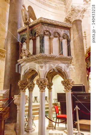 Interior of Cathedral of Saint Domnius inside Diocletian's Palace in Split, Croatia Interior of Cathedral of Saint Domnius inside Diocletian's Palace in Split, Croatia 140433218