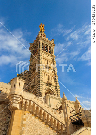 Basilica of Notre Dame de la Garde in Marseille, France 140433235