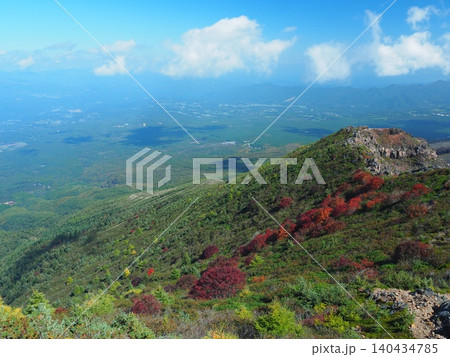 浅間山外輪山の紅葉 浅間山外輪山の紅葉 140434785