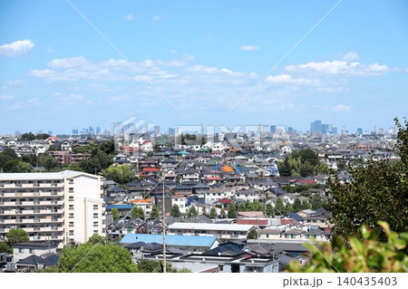 都市遠景　街並み 140435403