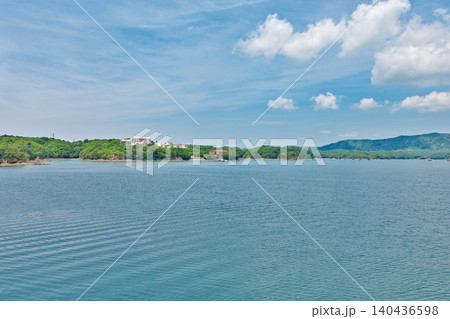 【英虞湾を一望 (賢島エスパーニャクルーズより)】 三重県志摩市阿児町 【英虞湾を一望 (賢島エスパーニャクルーズより)】 三重県志摩市阿児町 140436598