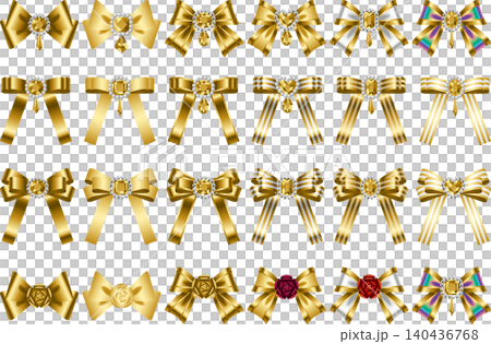 Ribbon, jewels, 1 gold Ribbon, jewels, 1 gold 140436768