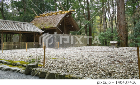 伊勢神宮内宮 別宮 風日祈宮と古殿地 伊勢神宮内宮 別宮 風日祈宮と古殿地 140437416