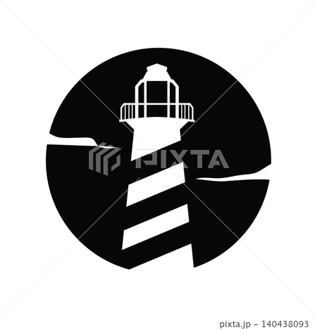 Lighthouse Logo Design Template, Sea Beacon, Simple Beach Adventure Lighthouse Logo Design Template, Sea Beacon, Simple Beach Adventure 140438093