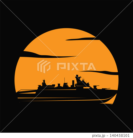Ship Logo Design Illustration, Sailing Ship, Cargo Ship, Maritime Transportation Template Ship Logo Design Illustration, Sailing Ship, Cargo Ship, Maritime Transportation Template 140438101