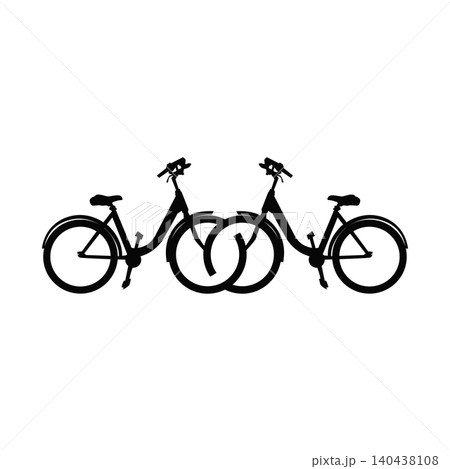 Minimalist Bicycle Logo Design Bicycle Illustration Premium Template Minimalist Bicycle Logo Design Bicycle Illustration Premium Template 140438108