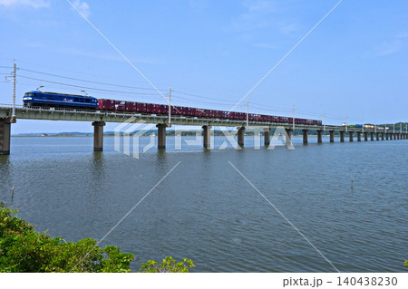 北浦の貨物列車 140438230