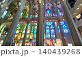 朝日に輝くサグラダファミリア　ステンドグラス 140439268