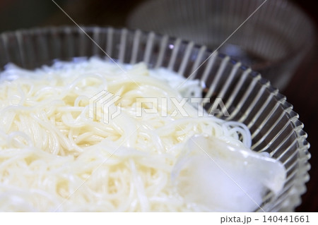 冷やされた素麺 冷やされた素麺 140441661