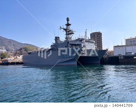 ひびき型音響測定艦 びんご AOS-5204 ひびき型音響測定艦 びんご AOS-5204 140441709