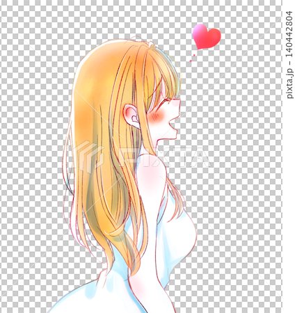 笑顔の女性　恋愛　夏 140442804