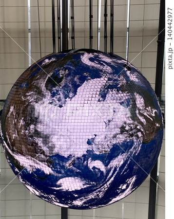地球儀_デジタル_リアルタイム 140442977