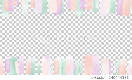 Stylish frame with watercolor brushstrokes Stylish frame with watercolor brushstrokes 140444558