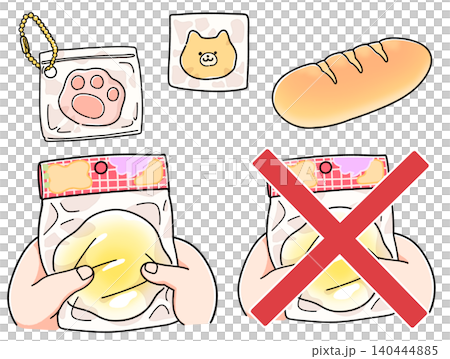 Illustrations of various squishies Illustrations of various squishies 140444885