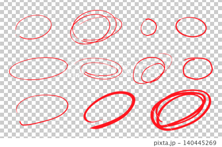 Handwritten marking kit, red 140445269