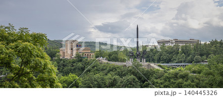 Panoramic view of landmarks Panoramic view of landmarks 140445326