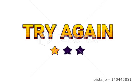 Try again message one star rating Try again message one star rating 140445851