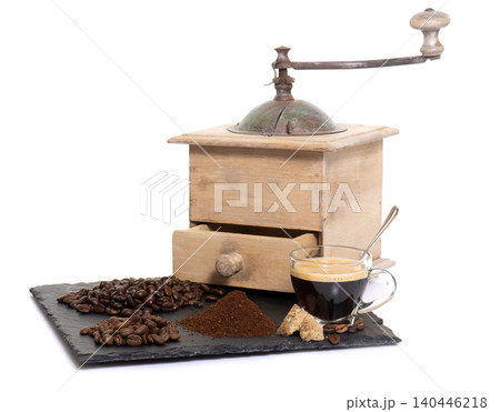 coffee grinder in studio coffee grinder in studio 140446218
