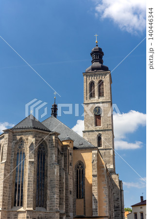 Famous Church of St. Jacob, Kutna Hora. Czech Republic. 140446344