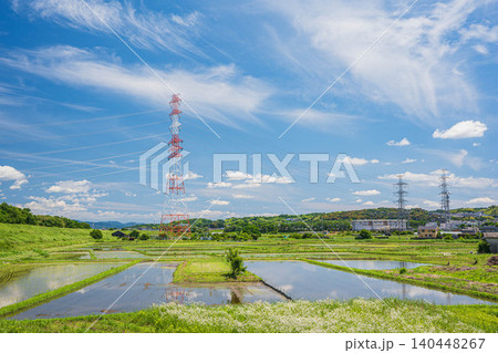 京田辺の田園風景 京都府京田辺市 京田辺の田園風景 京都府京田辺市 140448267