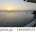 海辺の夕陽 140448523