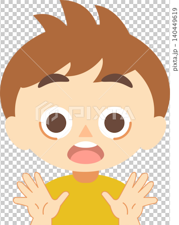 A boy surprised A boy surprised 140449619