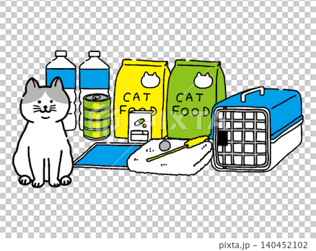 猫と飼育用品 140452102