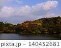 水がめの郷の紅葉風景 140452681
