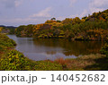 水がめの郷の紅葉風景 140452682