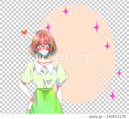 恋する女性 思考 キラキラ 恋する女性 思考 キラキラ 140453170