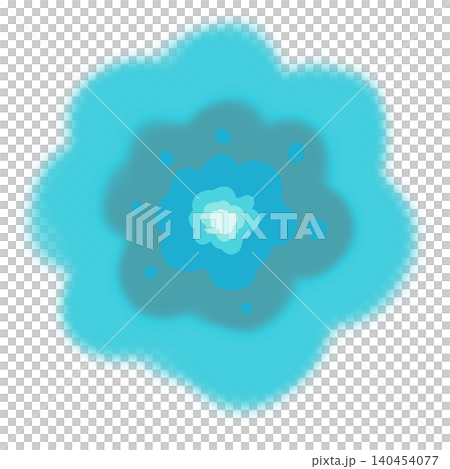 Explosion effect (blue) Explosion effect (blue) 140454077