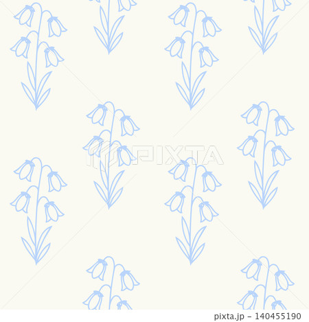 Airy vertical wildflower stems pattern background Airy vertical wildflower stems pattern background 140455190