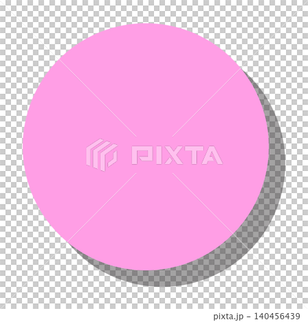 A pink circle with a shadow in the bottom right corner, which can be used as a background or icon base. A pink circle with a shadow in the bottom right corner, which can be used as a background or icon base. 140456439