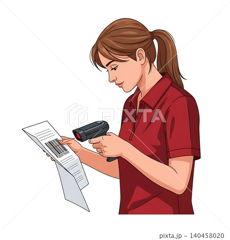 Female Trauma Unit Clerk Scanning Chart Female Trauma Unit Clerk Scanning Chart 140458020