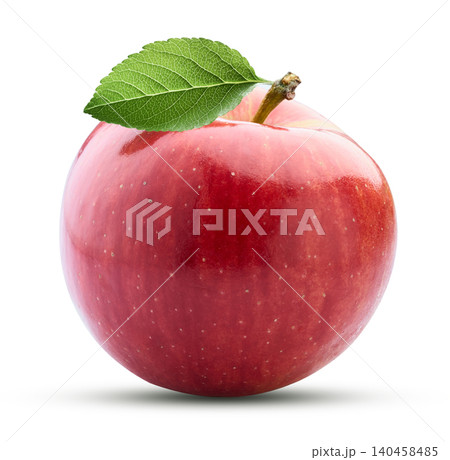 Red apple isolated on the white background Red apple isolated on the white background 140458485