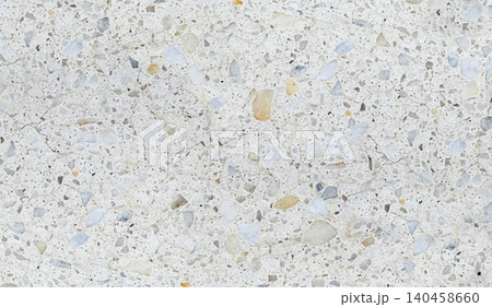 Terrazzo concrete floor with irregular stone chips texture Terrazzo concrete floor with irregular stone chips texture 140458660