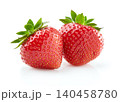Strawberry isolated on white background 140458780