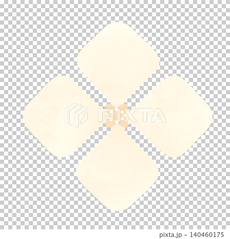 Ivory hydrangea motif flat illustration Ivory hydrangea motif flat illustration 140460175