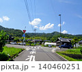 田舎の交差点 140460251
