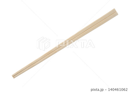 透明背景(png)に一膳の割り箸 透明背景(png)に一膳の割り箸 140461062