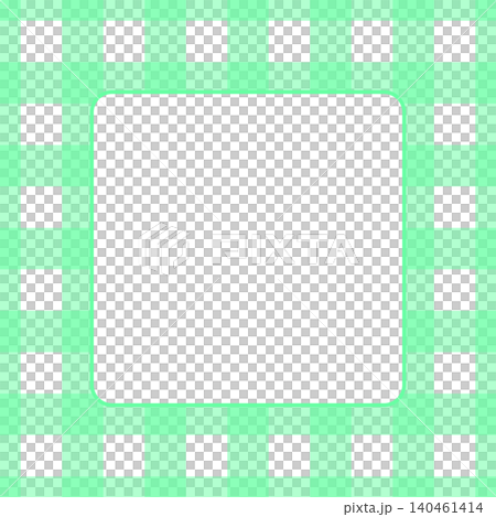 Fluorescent green neon gingham check, a pop square background. Fluorescent green neon gingham check, a pop square background. 140461414