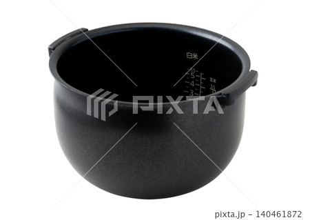 透明背景（png）に炊飯器の内なべ 140461872