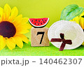 7月のイメージ素材 140462307